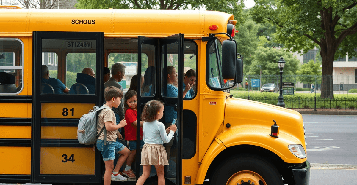 School Bus Safety for Singapore Preschoolers
